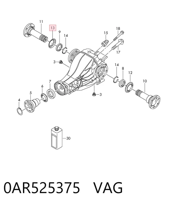  0AR525375 VAG
