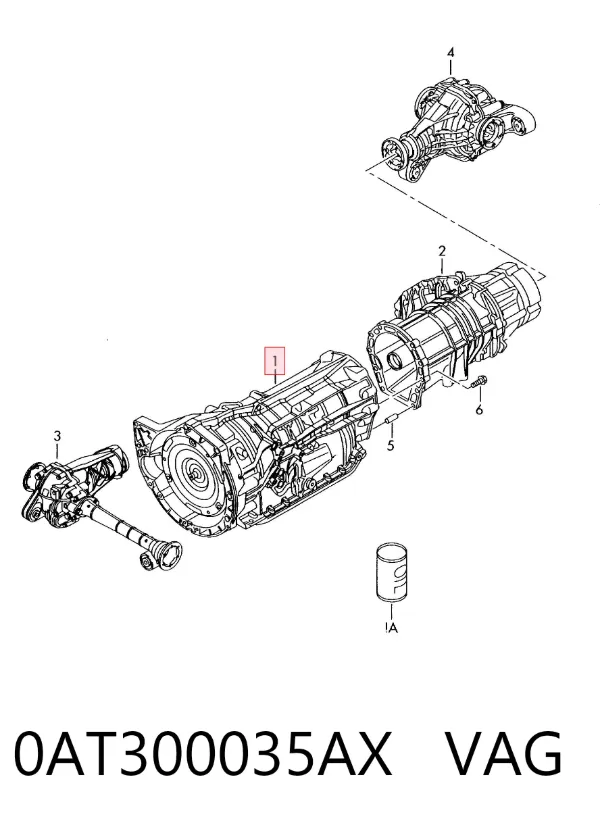 АКПП 0AT300035AX VAG