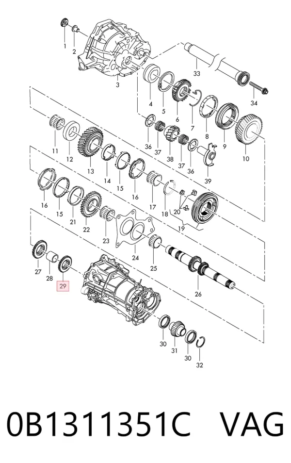  0B1311351C VAG