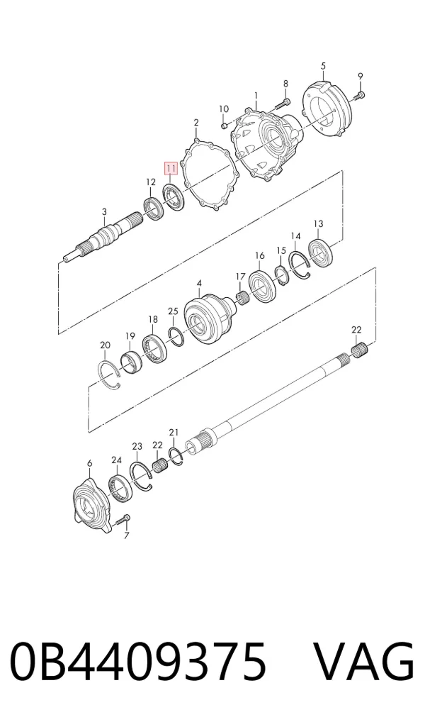  0B4409375 VAG
