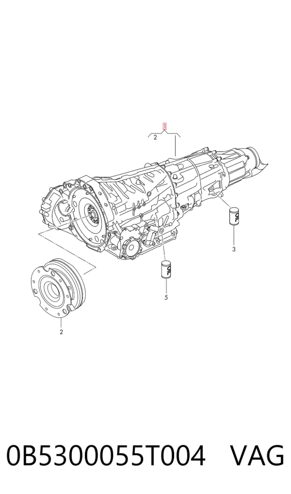 АКПП 0B5300055T004 VAG