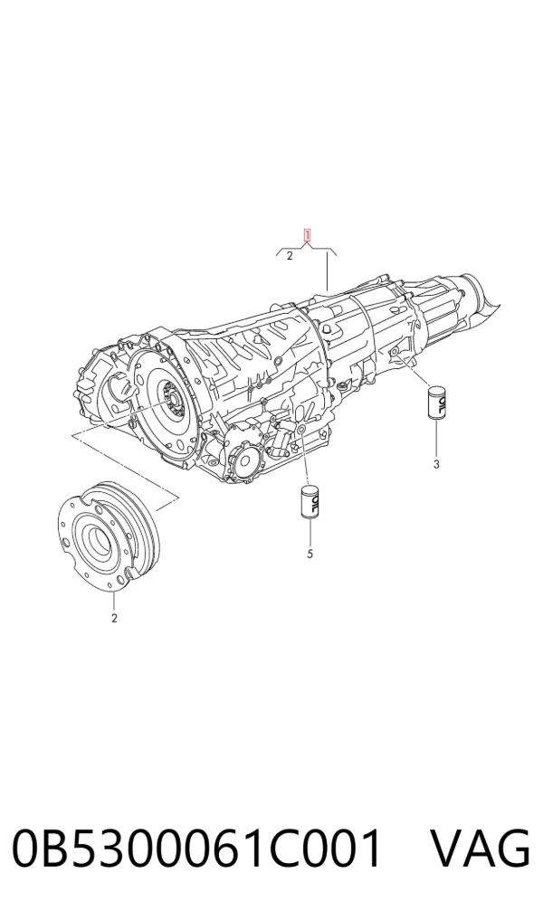 АКПП 0B5300061C001 VAG