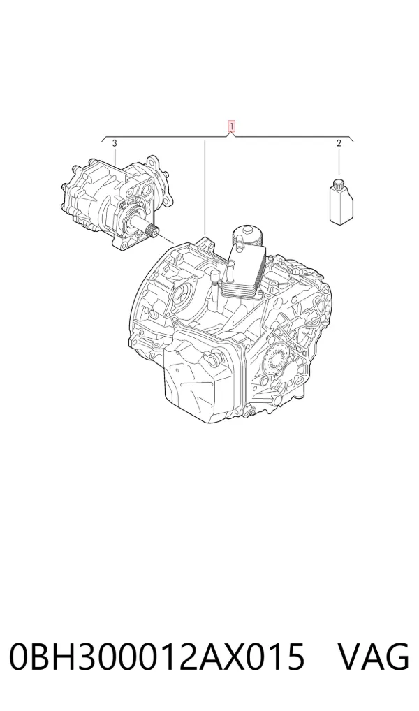 АКПП 0BH300012AX015 VAG