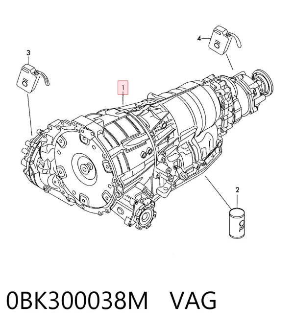 АКПП 0BK300038M VAG