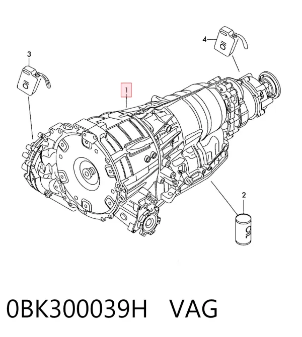 АКПП 0BK300039H VAG