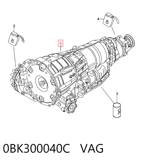 АКПП 0BK300040C VAG