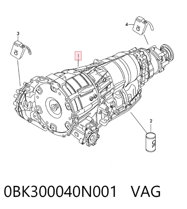 АКПП 0BK300040N001 VAG