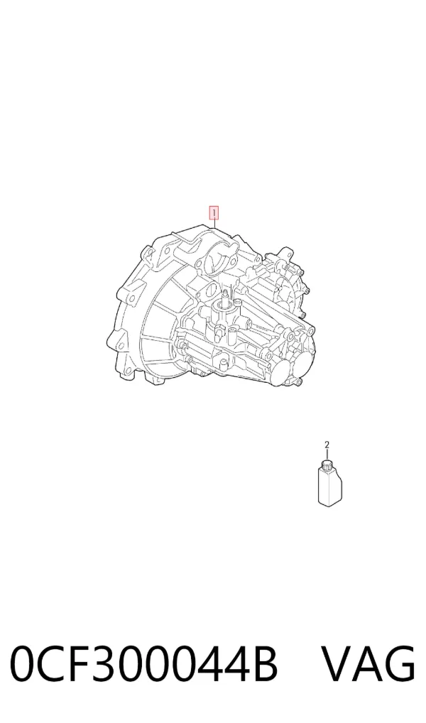 КПП 0CF300044B VAG
