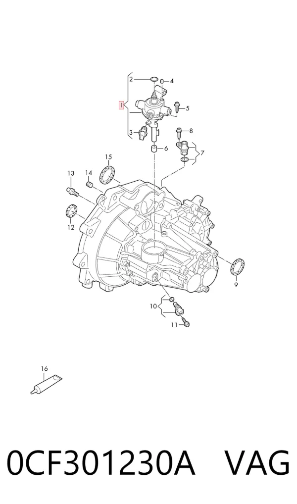  0CF301230A VAG