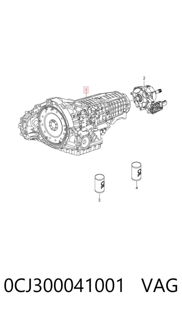 АКПП 0CJ300041001 VAG