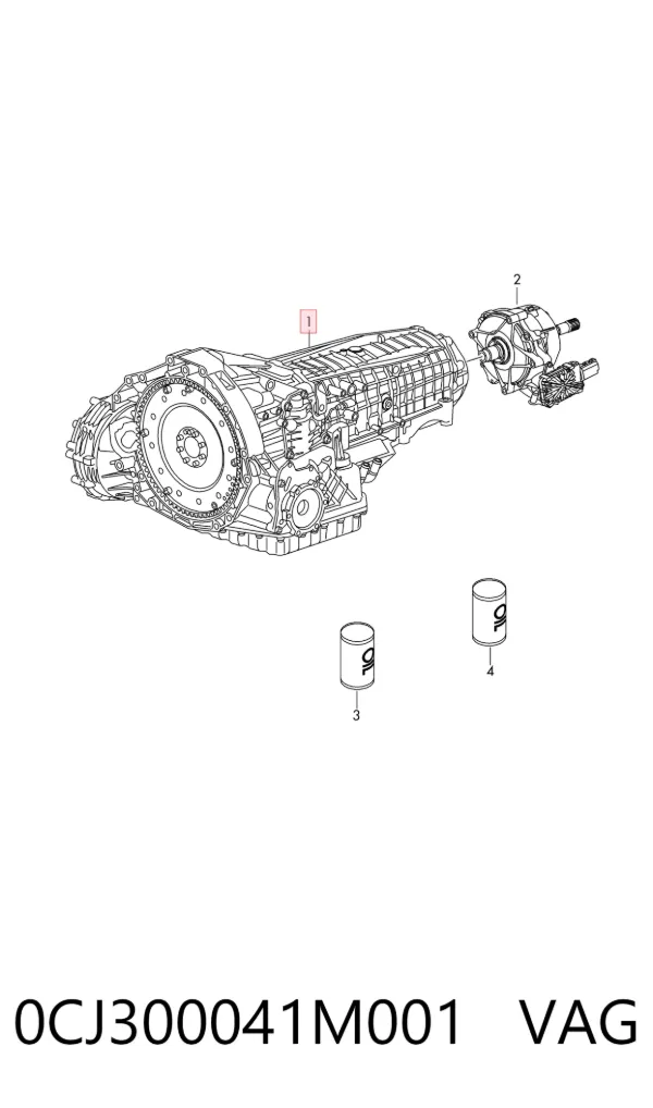 АКПП 0CJ300041M001 VAG