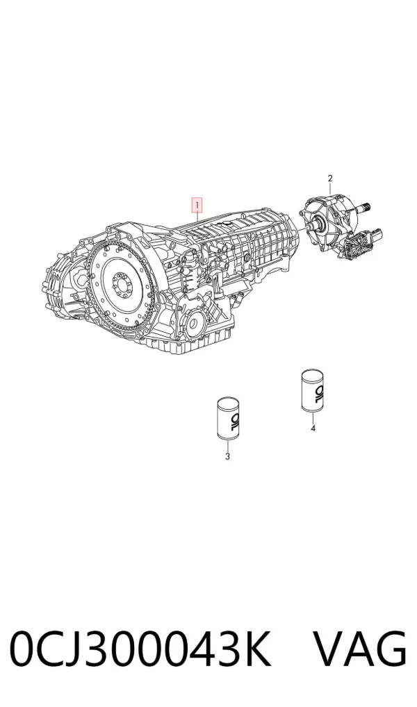 АКПП 0CJ300043K003 VAG