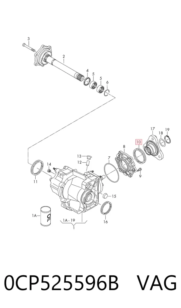  0CP525596B VAG