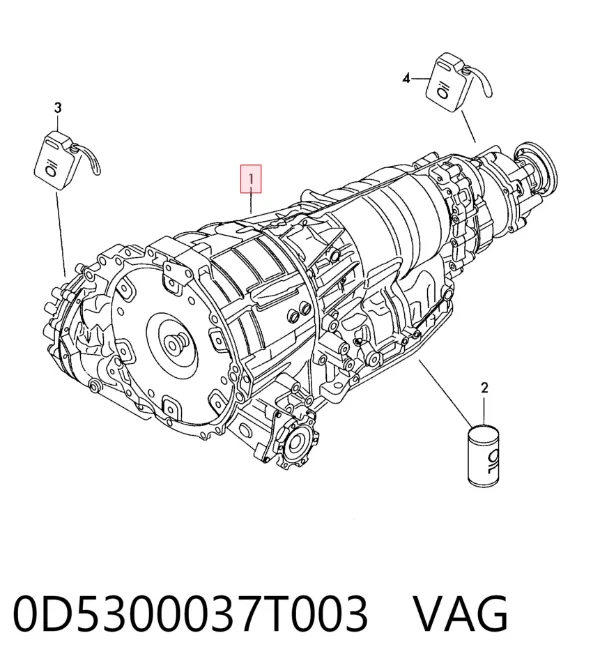 АКПП 0D5300037T003 VAG