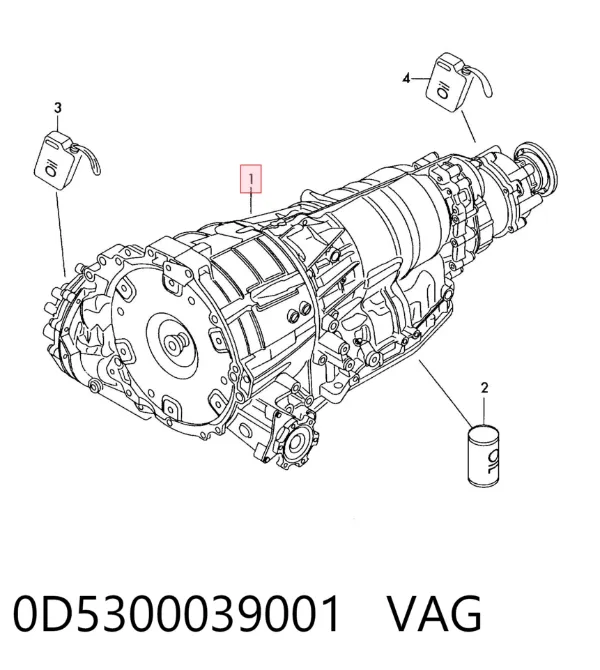 АКПП 0D5300039001 VAG