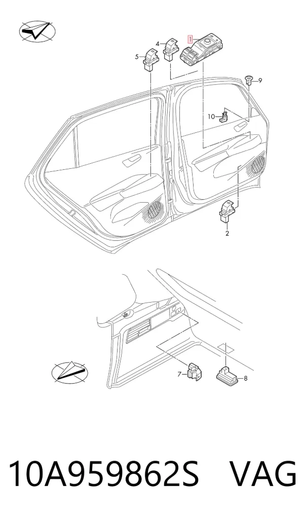  10A959862S VAG