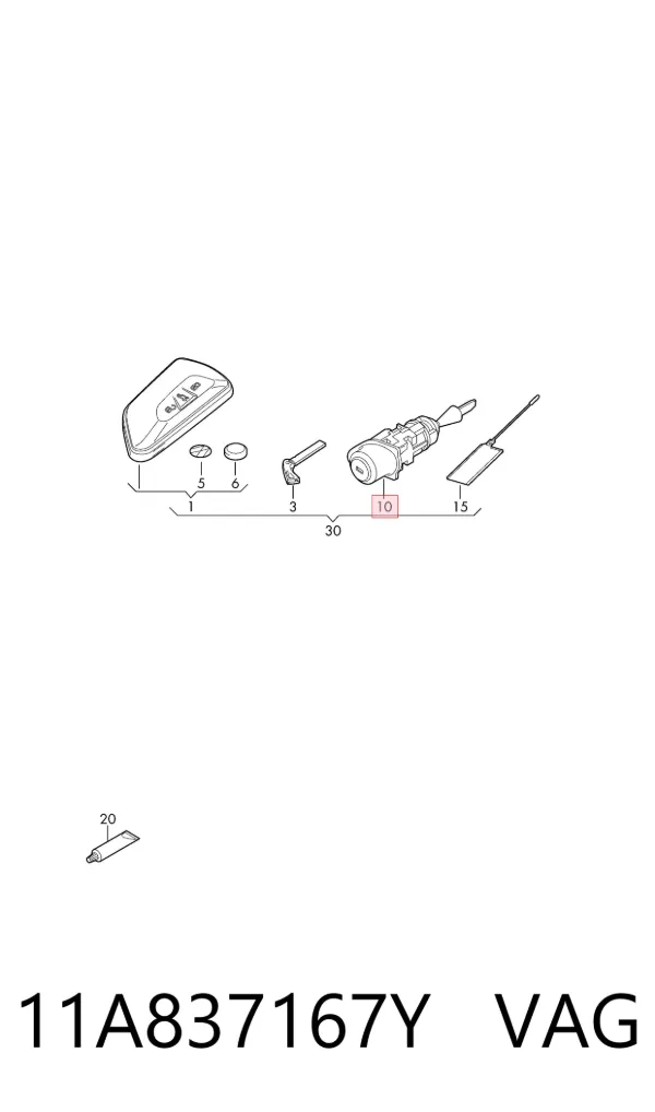  11A837167Y VAG