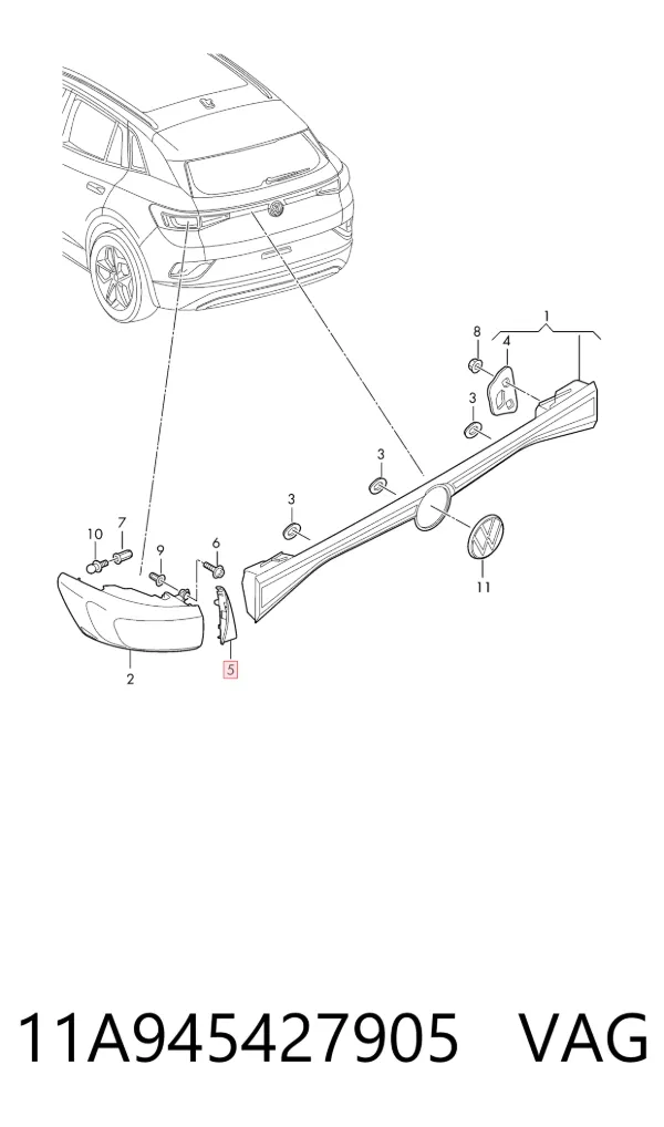  11A945427905 VAG
