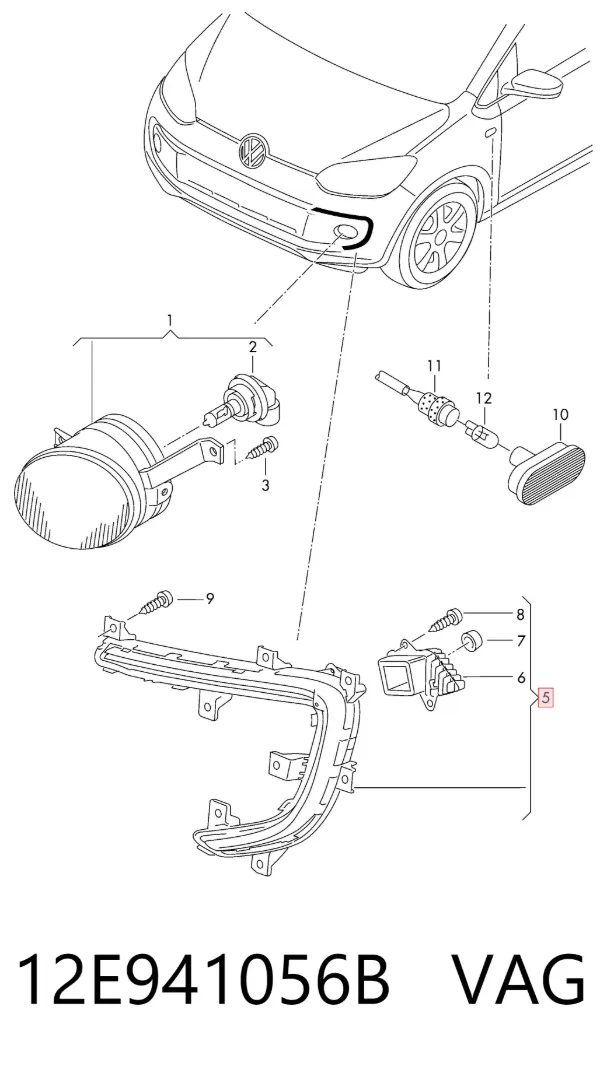  12E941056B VAG