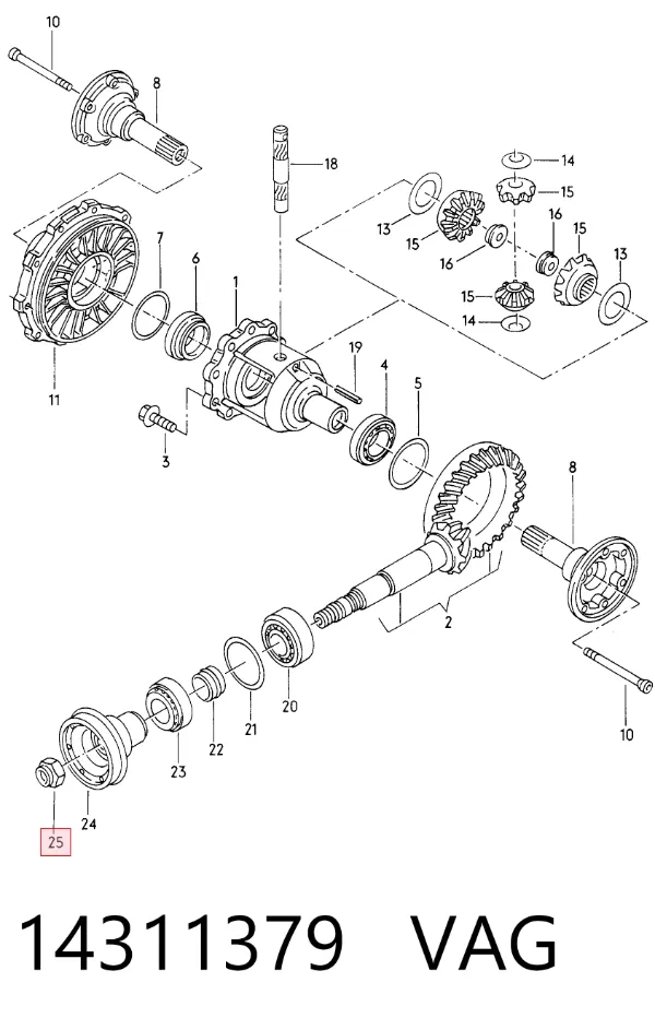  14311379 VAG