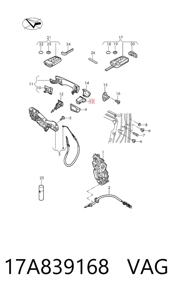  17A839168 VAG