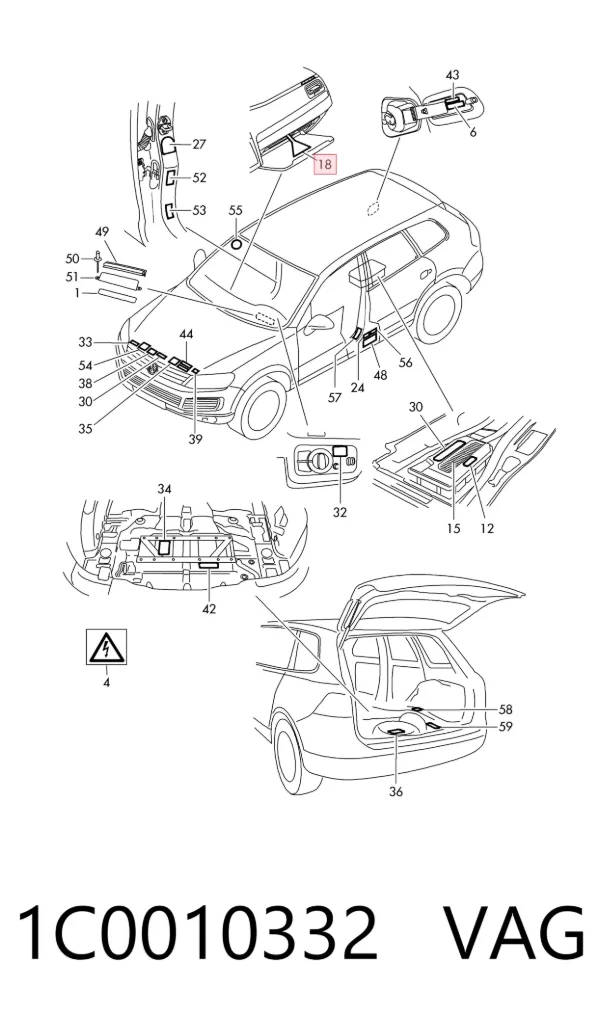  1C0010332 VAG