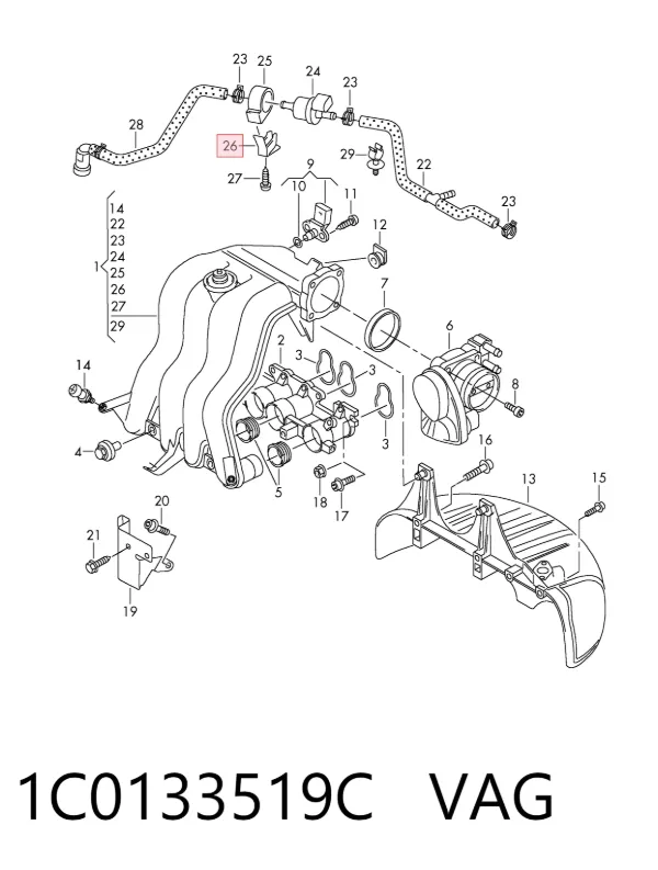  1C0133519C VAG