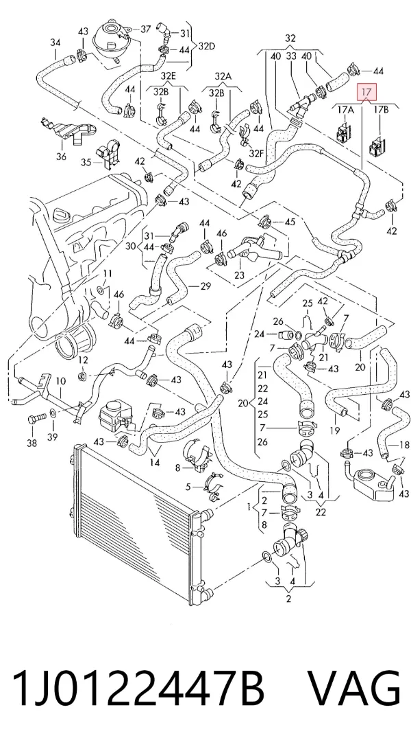  1J0122447B VAG