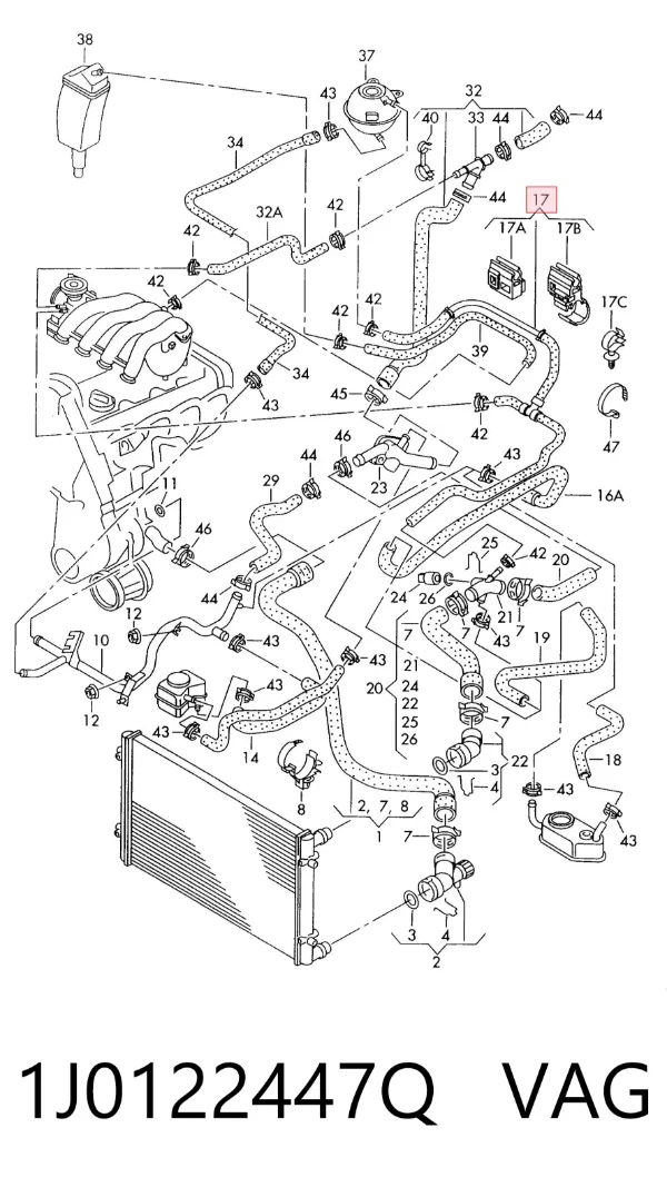  1J0122447Q VAG