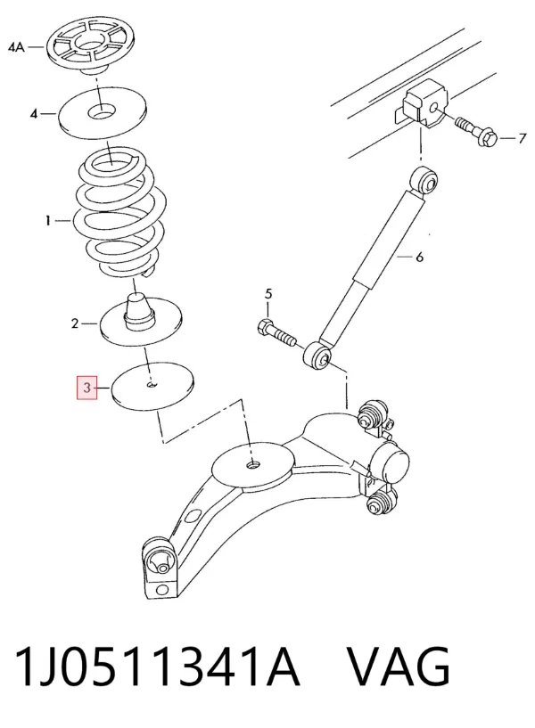  1J0511341A VAG