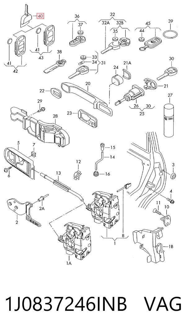  1J0837246INB VAG
