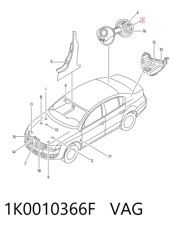  1K0010366F VAG