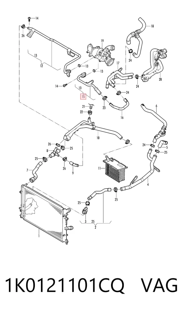  1K0121101CQ VAG