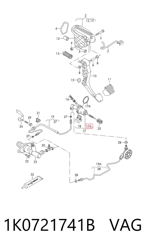  1K0721741B VAG