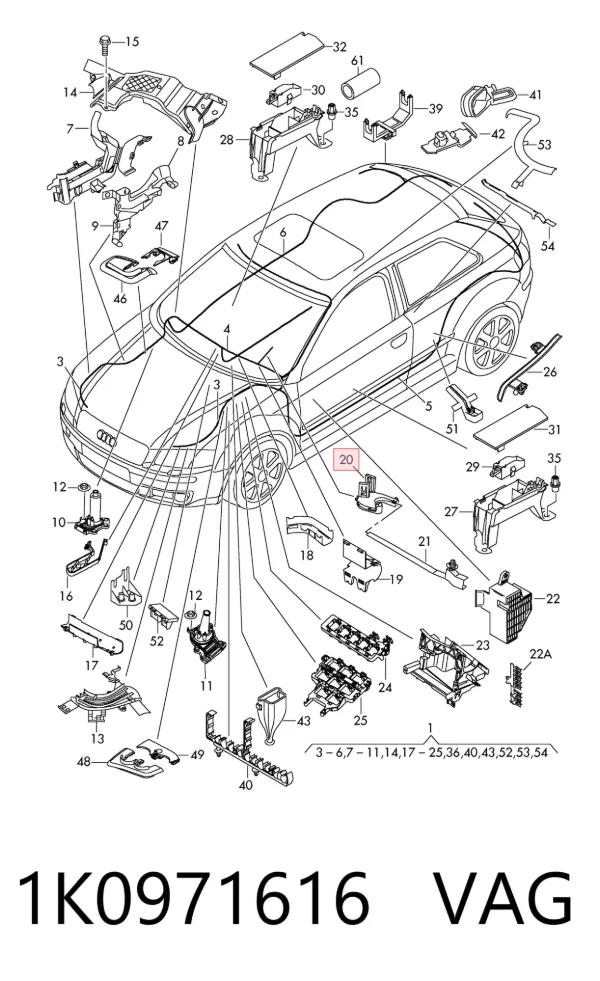 Рулевая колонка Volkswagen Golf V
