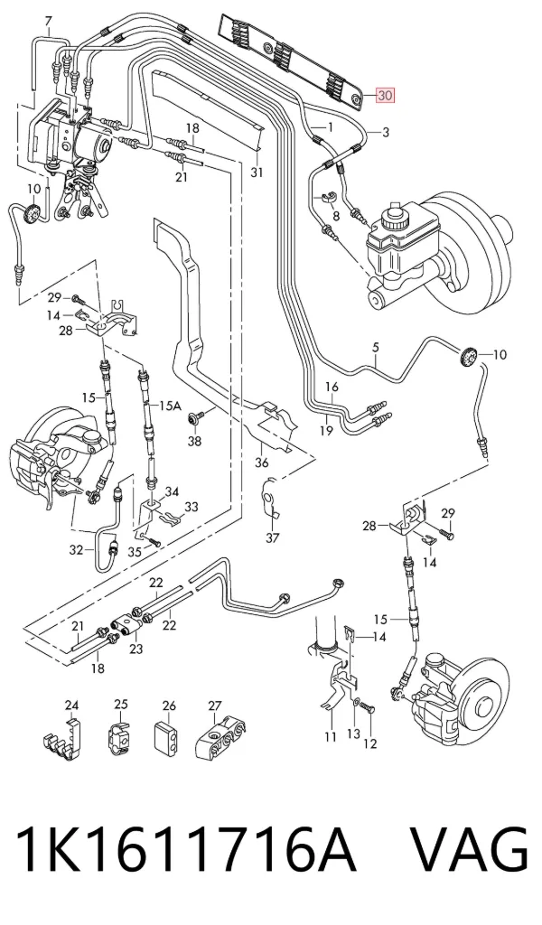  1K1611716A VAG