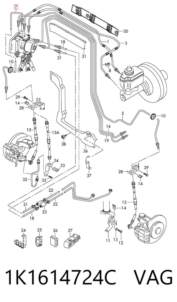  1K1614724C VAG