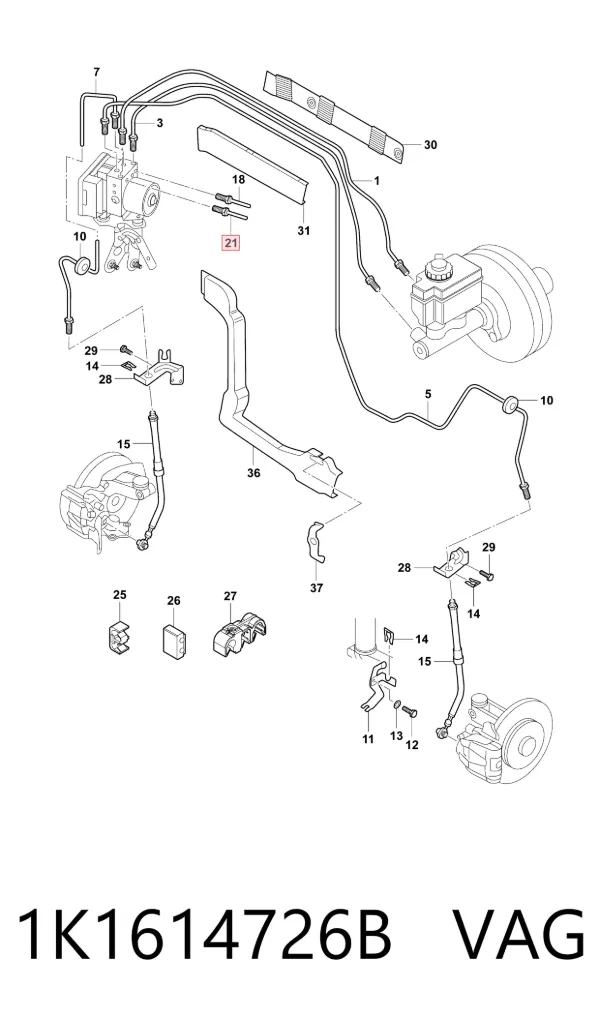  1K1614726B VAG