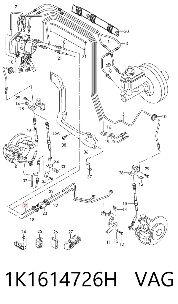  1K1614726H VAG