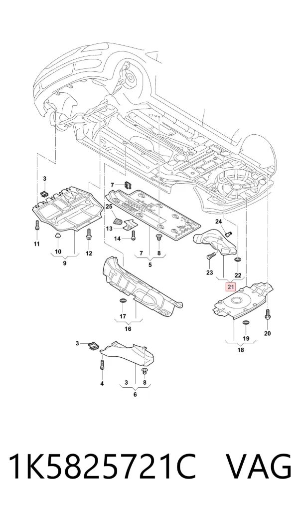  1K5825721C VAG