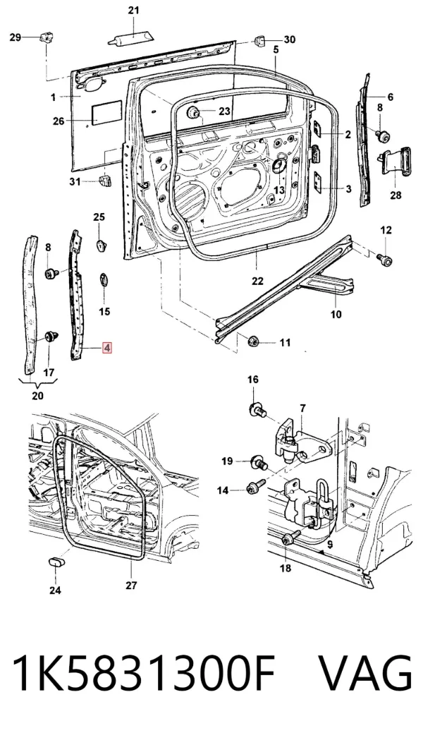  1K5831300F VAG