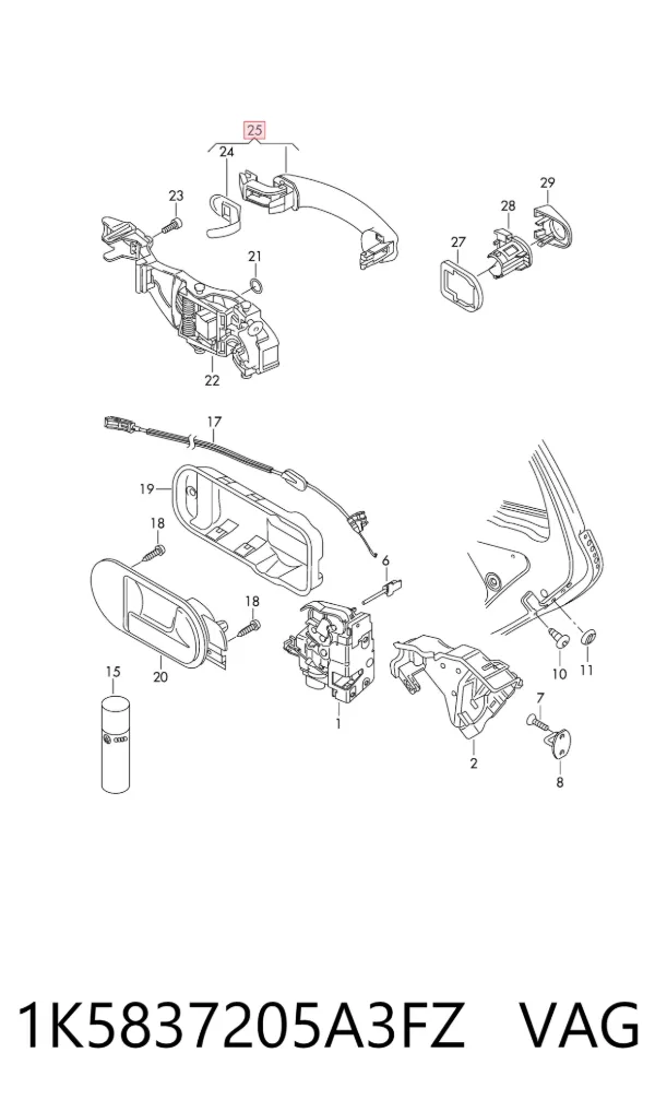  1K5837205A3FZ VAG