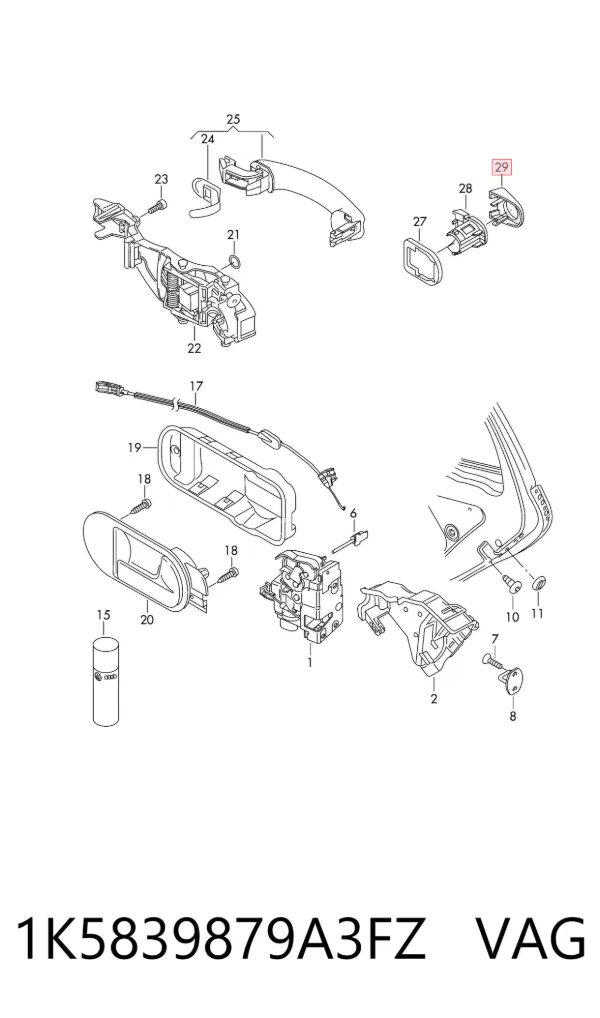  1K5839879A3FZ VAG