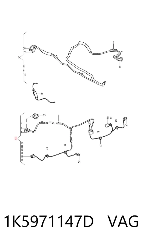  1K5971147D VAG