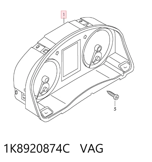 Панель приборов 1K8920874C VAG