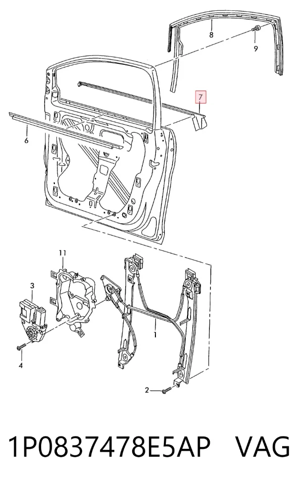  1P0837478E5AP VAG