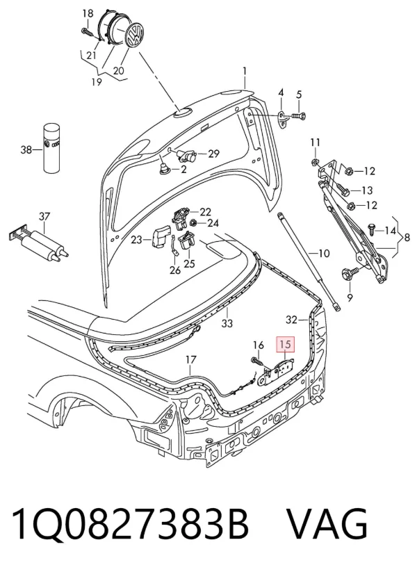  1Q0827383B VAG