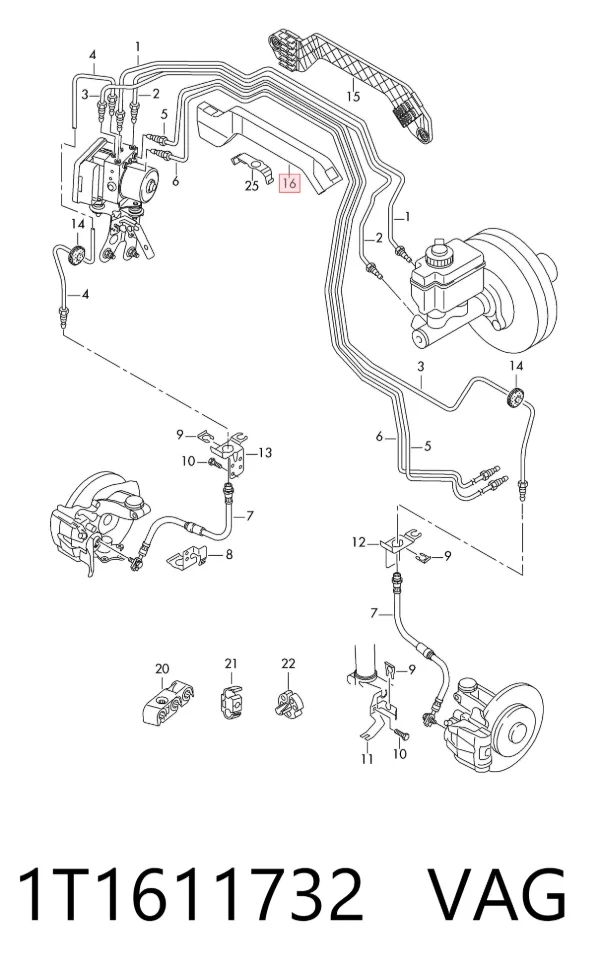  1T1611732 VAG