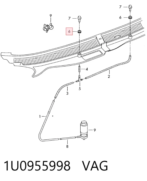  1U0955998 VAG