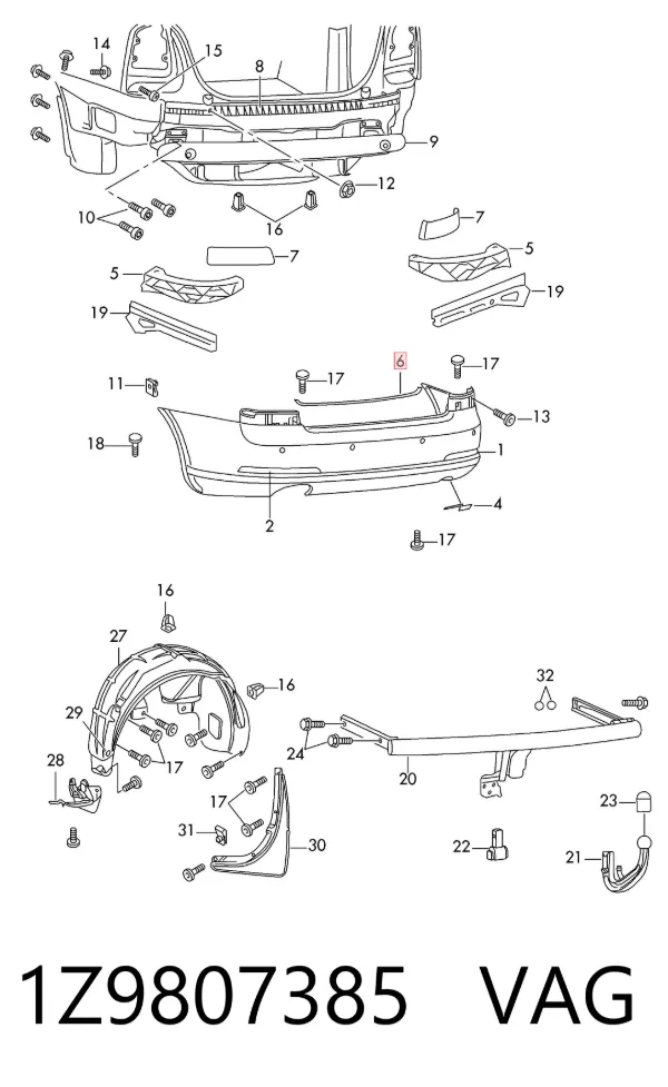  1Z9807385 VAG